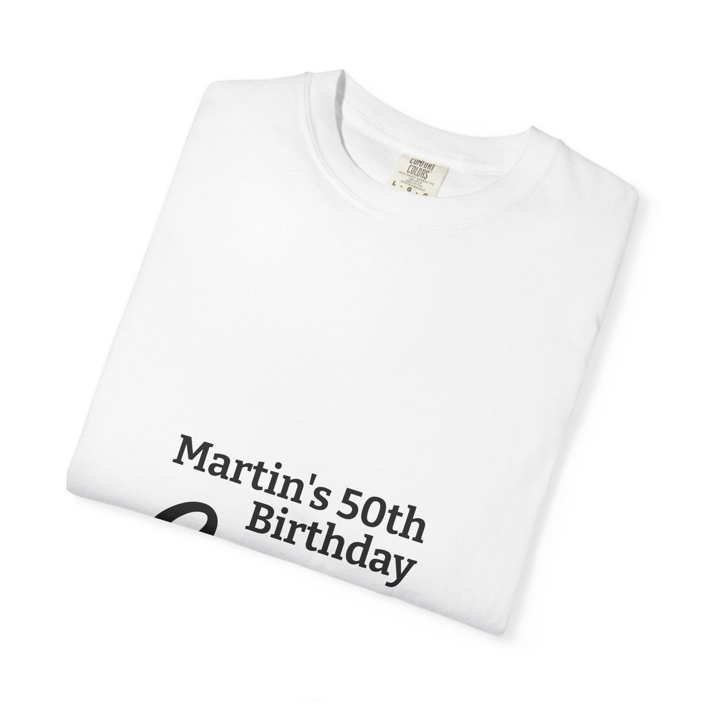 Unisex Garment-Dyed T-shirt- Birthday Crew
